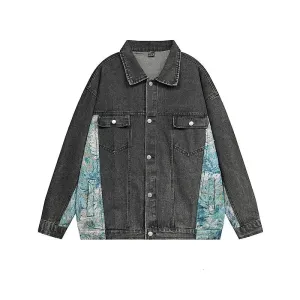 Vintage Embroidered Denim Jacket