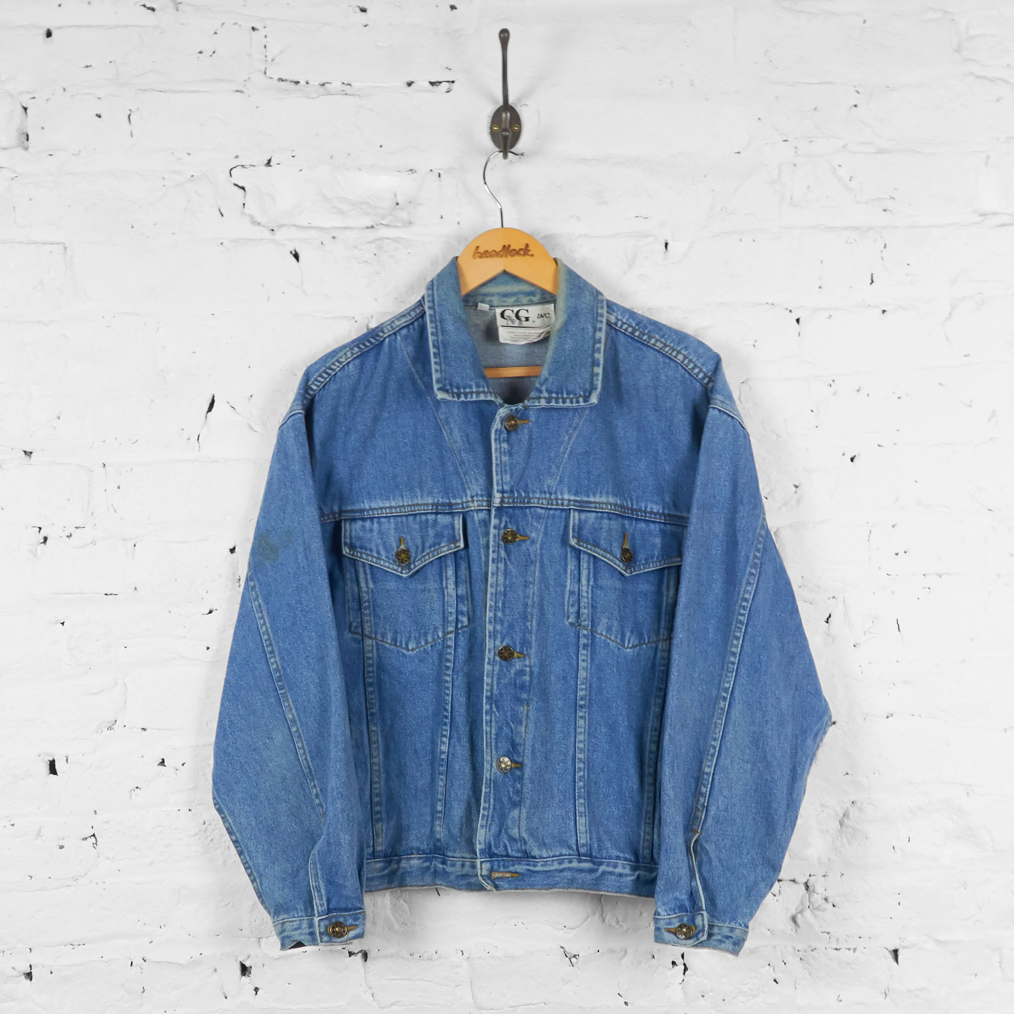 Vintage Looney Tunes Denim Jacket - Blue - S