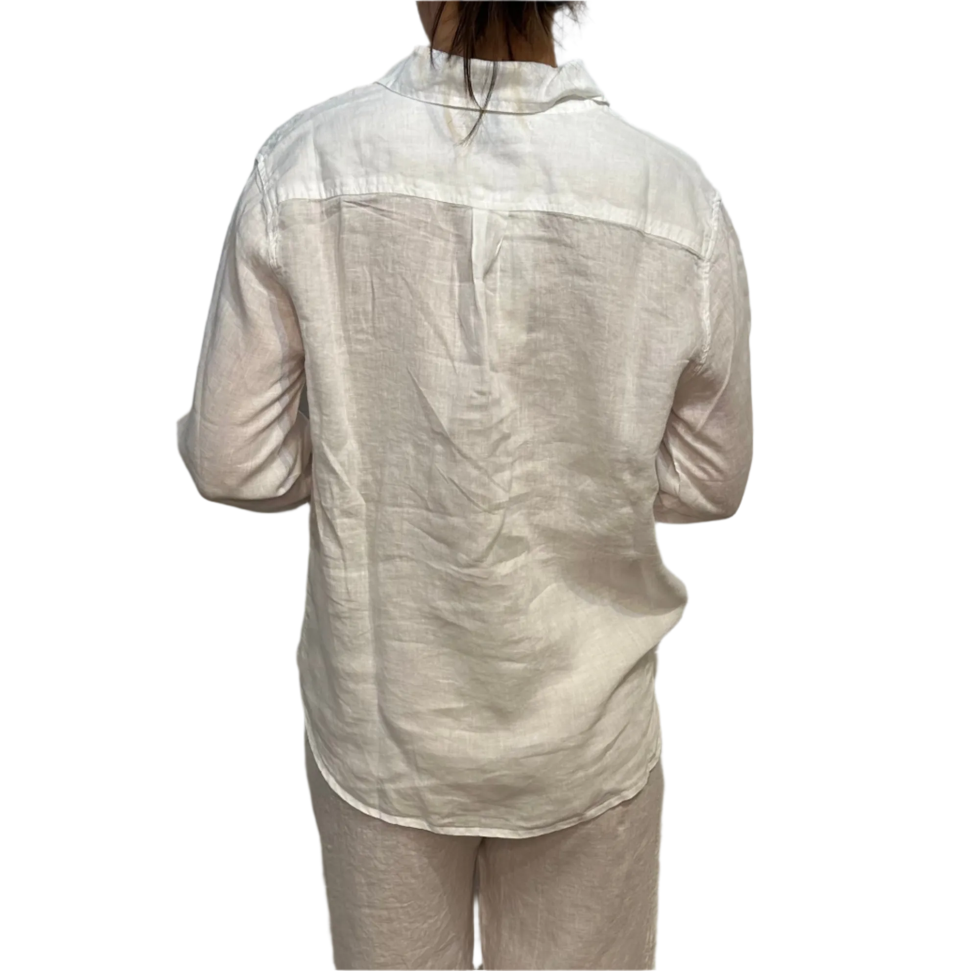 VV - Sisi Button | White