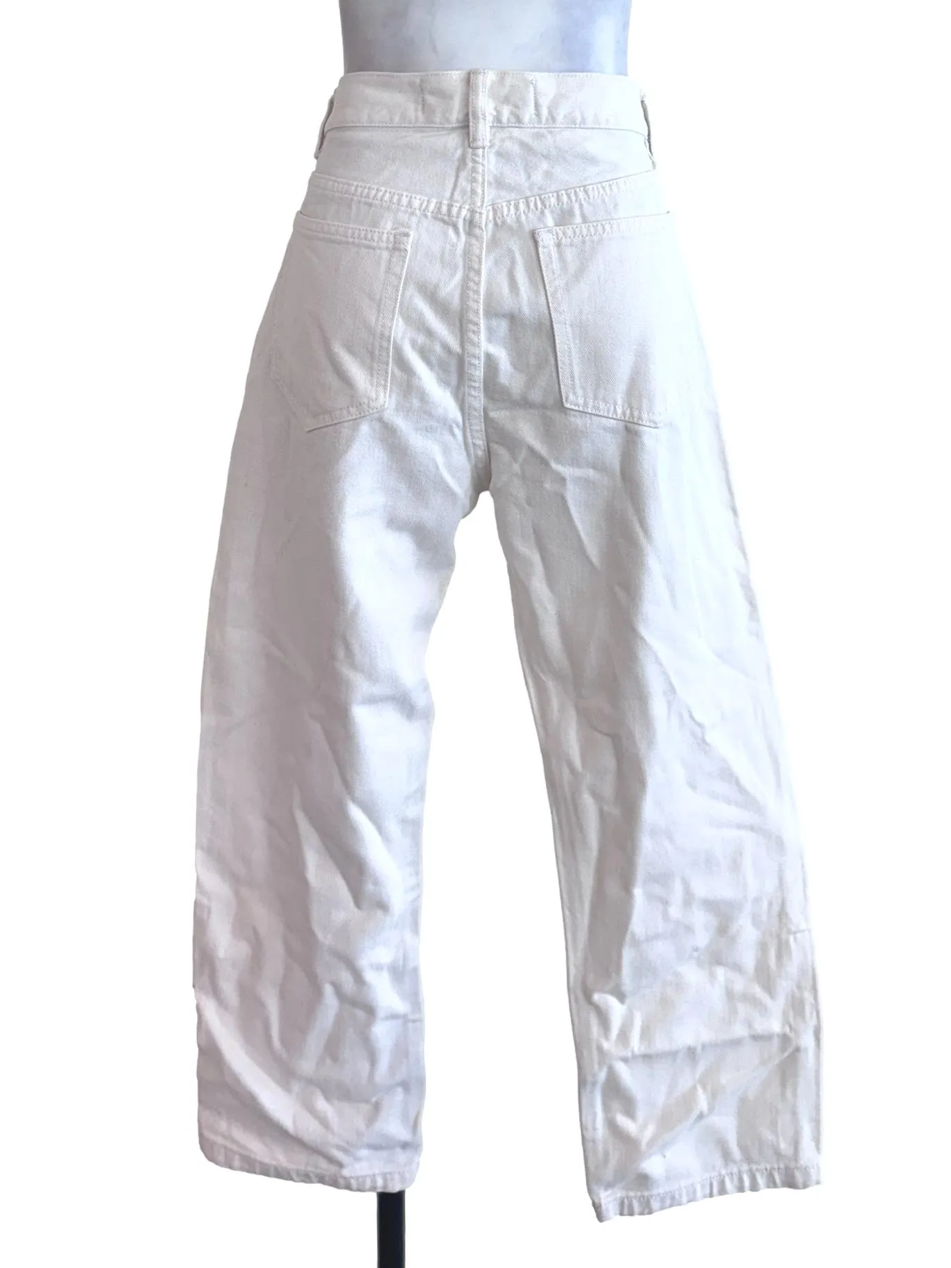 White Boyfriend Jeans