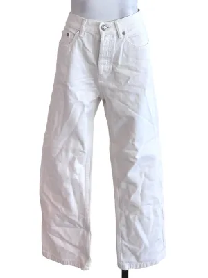 White Boyfriend Jeans