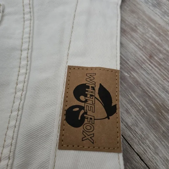White Fox White Denim Jeans