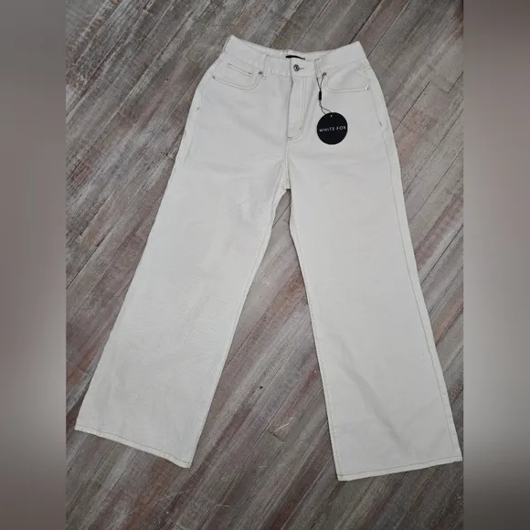 White Fox White Denim Jeans