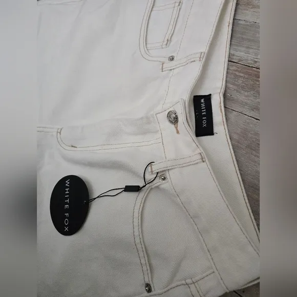 White Fox White Denim Jeans
