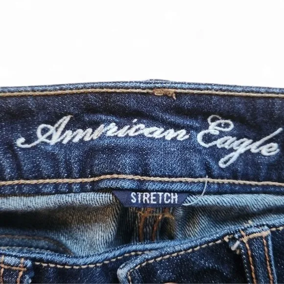 Y2K American Eagle low-rise favorite boyfriend jeans 2 short