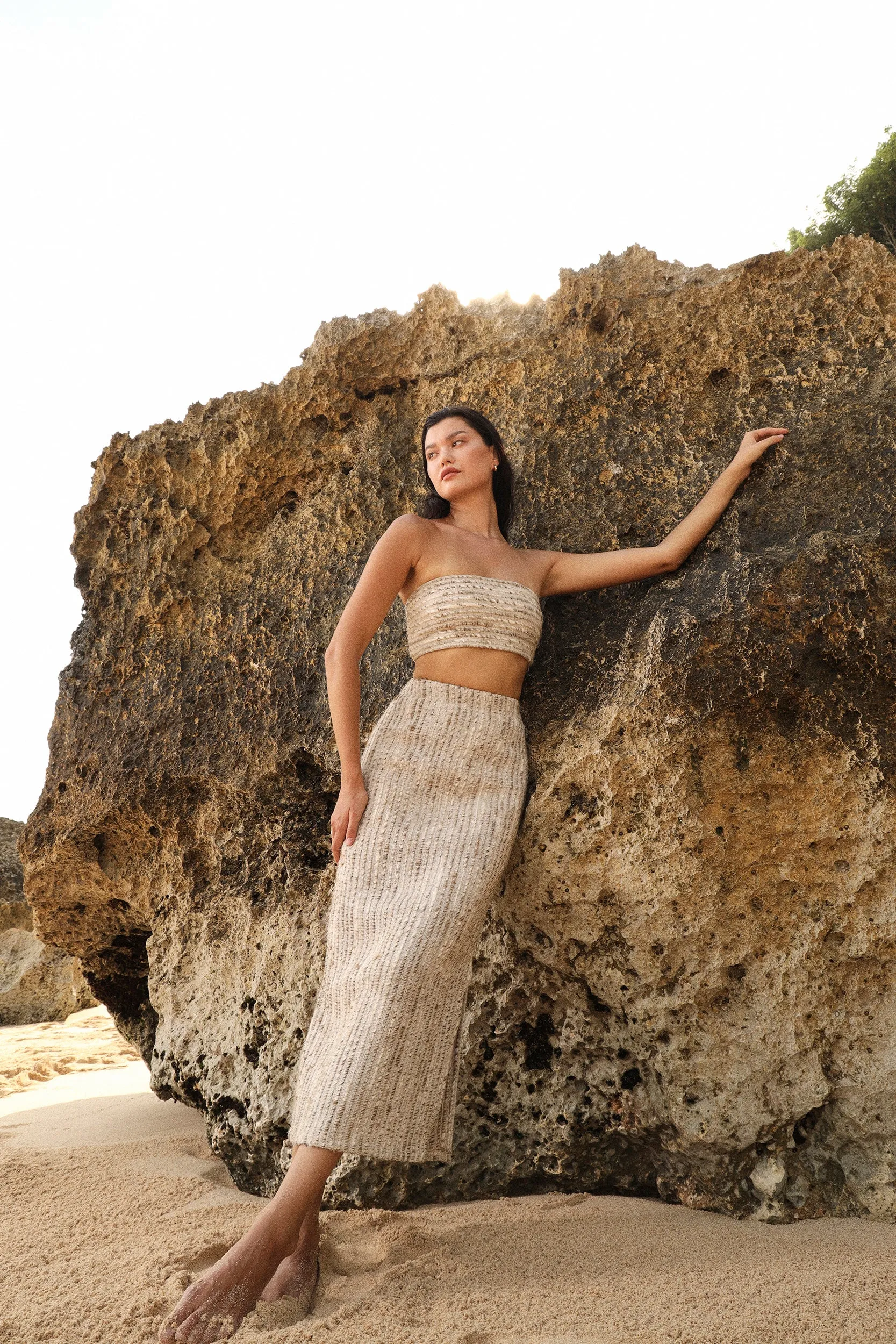 Zanzibar Tube Bandeau (Natural)